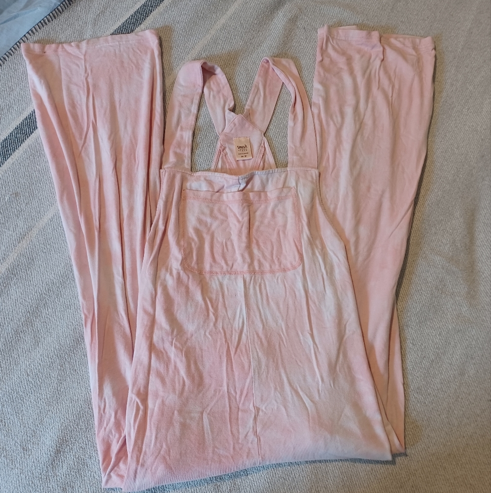 SMASH + TESS PINK TIE DYE ONESIE